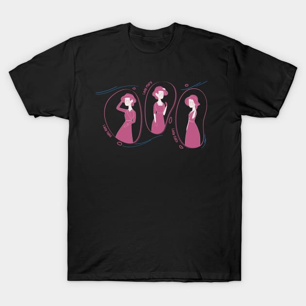 Crawley Sisters T-Shirt by Artistale